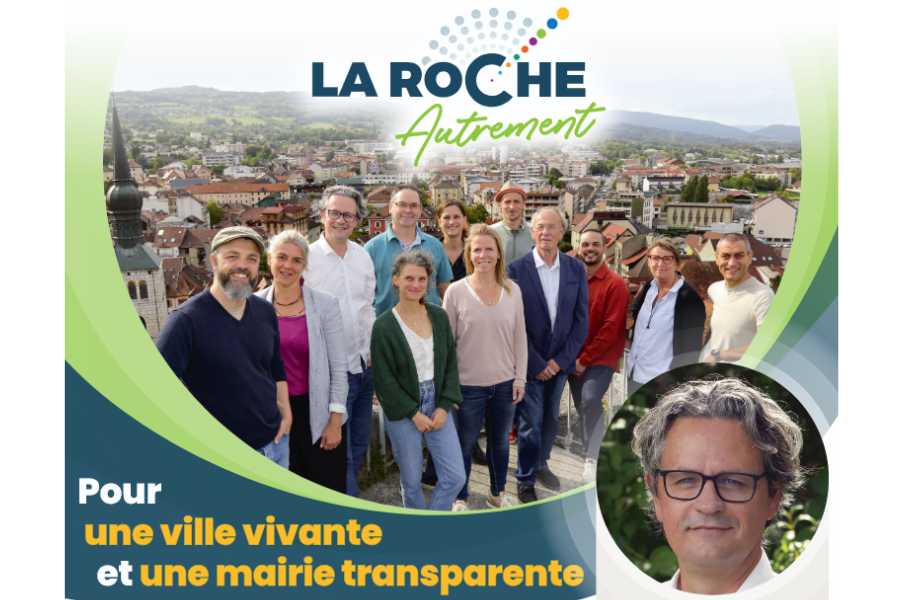 Flyer : Désignation de notre tête de liste