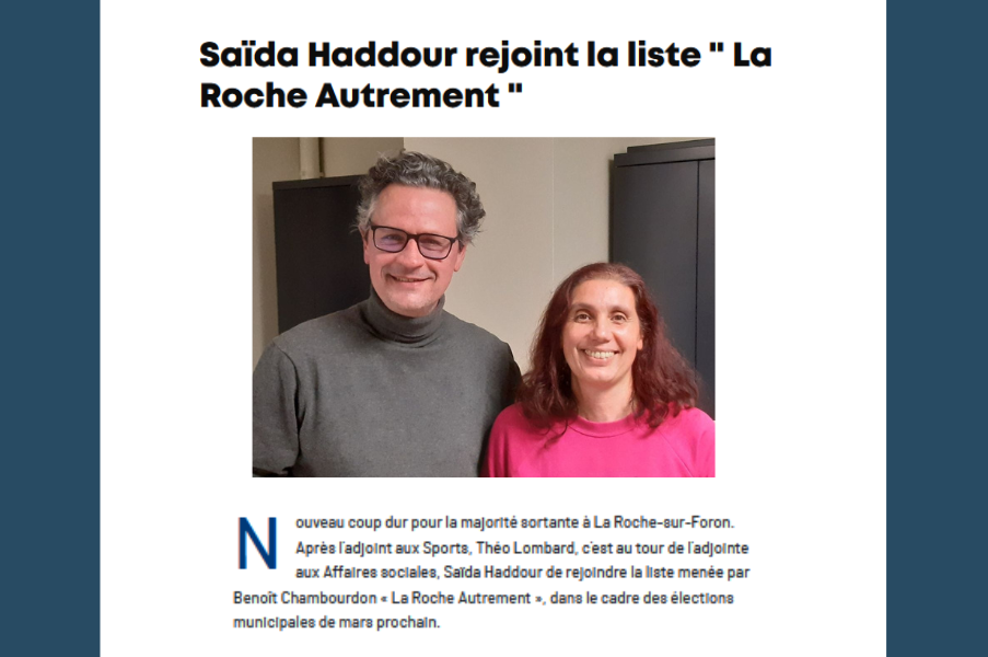 Bienvenue à Saïda HADDOUR