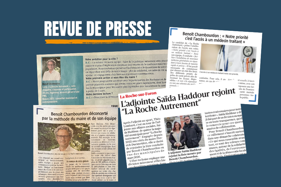 REVUE DE PRESSE