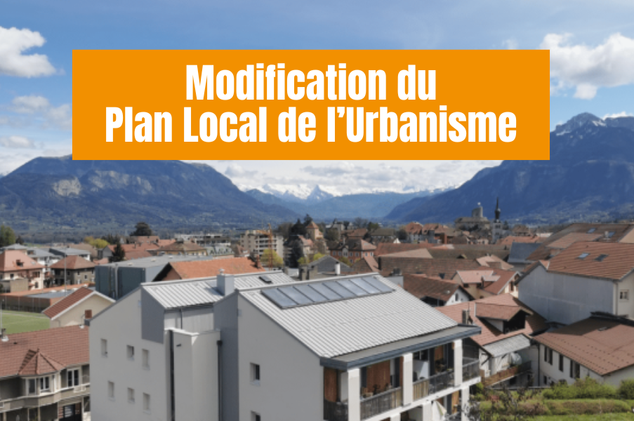 Notre Avis sur la modification du PLU en cours