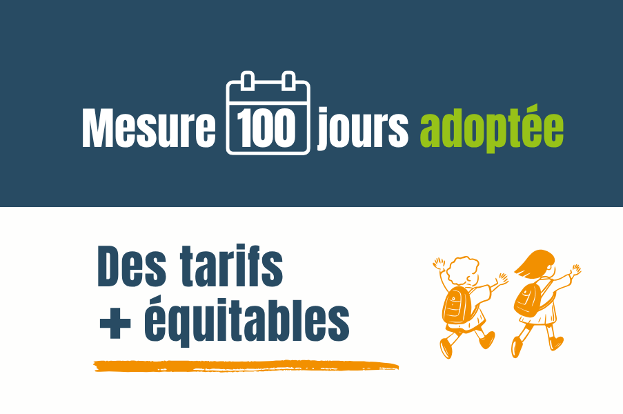 Des tarifs plus équitables